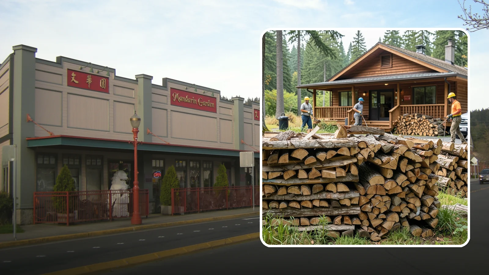 Fishing Lodge Firewood in Issaquah, King County, WA - Reliable firewood supply for fishing lodges and waterfront guest operations.