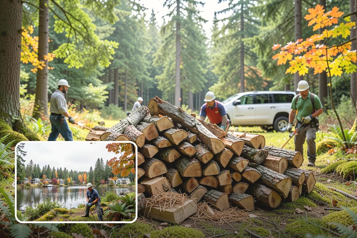 Fishing Lodge Firewood in La Conner, Skagit County, WA - Keeps lodge and cabins consistently stocked