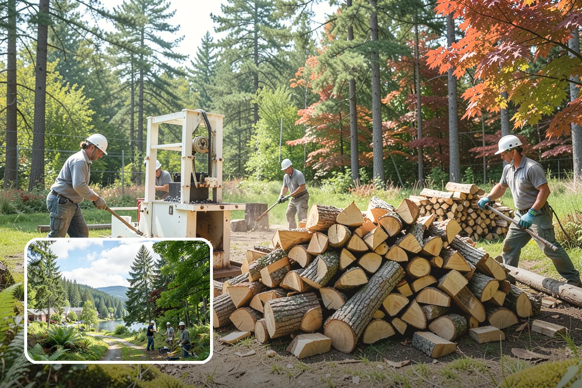 Fishing Lodge Firewood in Lake Forest Park, King County, WA - Keeps lodge and cabins consistently stocked