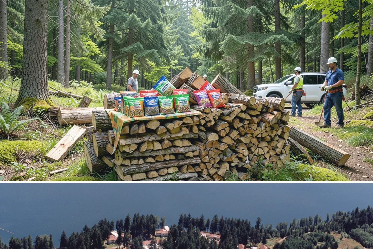 Fishing Lodge Firewood in Lakewood, Pierce County, WA - Guest traffic peaks in the fishing season, so establish restocking before your busy months begin.