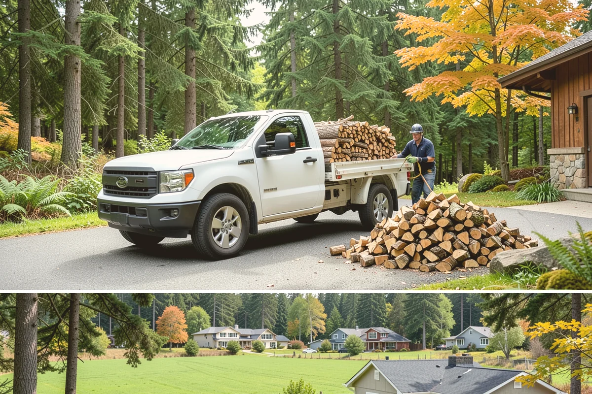 Fishing Lodge Firewood in Lyman, Skagit County, WA - Guest traffic peaks in the fishing season, so establish restocking before your busy months begin.