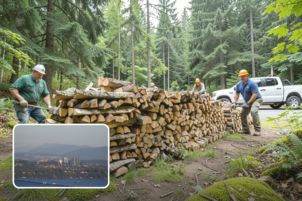 Fishing Lodge Firewood in Medina, King County, WA - Keeps lodge and cabins consistently stocked