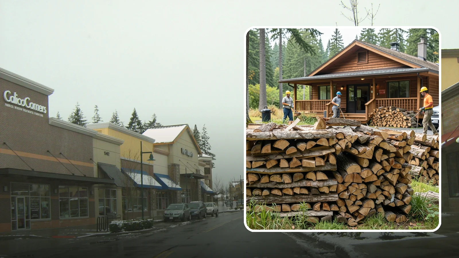 Fishing Lodge Firewood in Mill Creek, Snohomish County, WA - Reliable firewood supply for fishing lodges and waterfront guest operations.