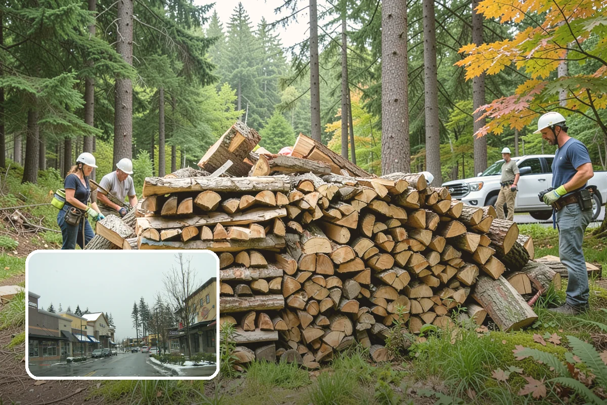 Fishing Lodge Firewood in Mill Creek, Snohomish County, WA - Keeps lodge and cabins consistently stocked
