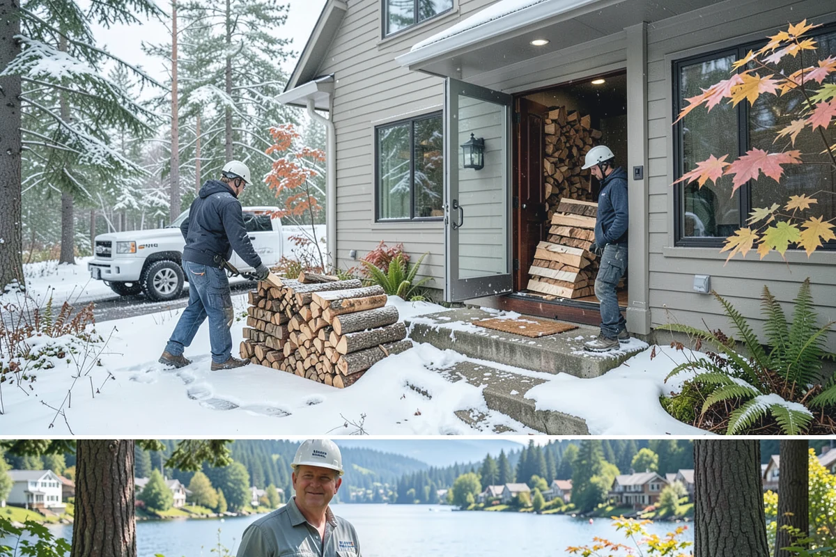 Fishing Lodge Firewood in Milton, King County, WA - Guest traffic peaks in the fishing season, so establish restocking before your busy months begin.