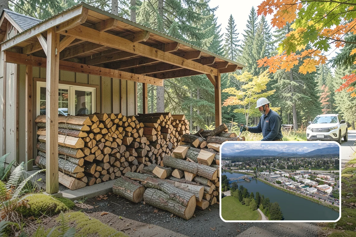 Fishing Lodge Firewood in Mount Vernon, WA - Keeps lodge and cabins consistently stocked