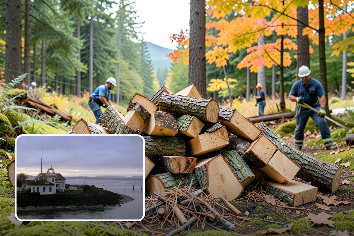 Fishing Lodge Firewood in Mukilteo, Snohomish County, WA - Keeps lodge and cabins consistently stocked