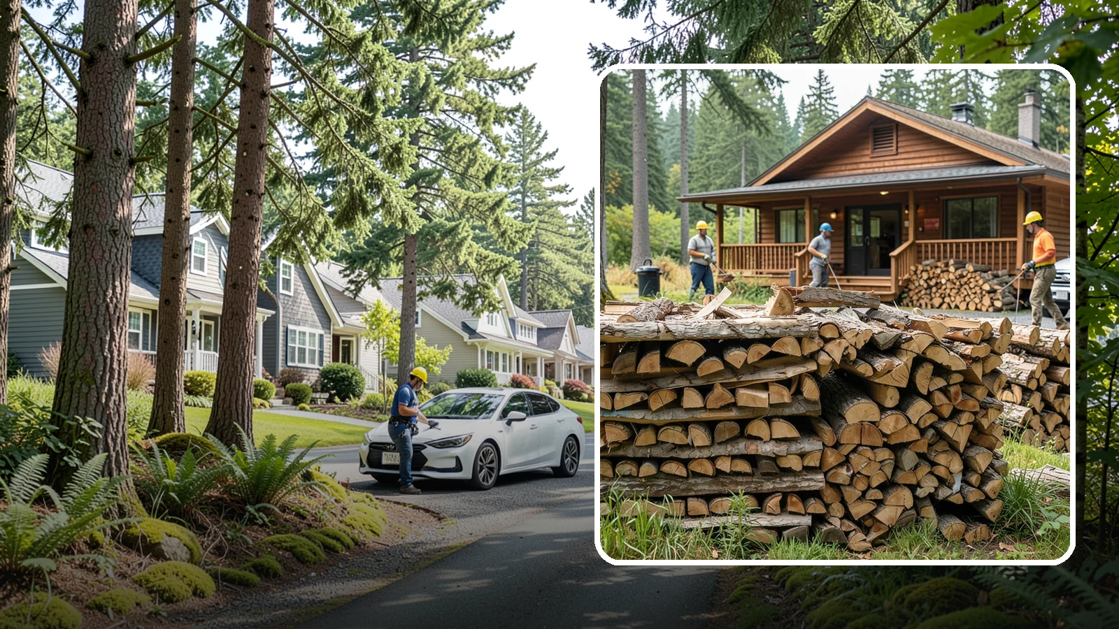 Fishing Lodge Firewood in Normandy Park, King County, WA - Reliable firewood supply for fishing lodges and waterfront guest operations.