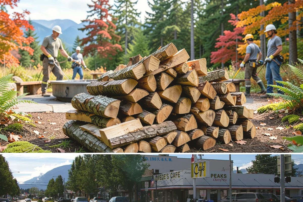 Fishing Lodge Firewood in North Bend, King County, WA - Guest traffic peaks in the fishing season, so establish restocking before your busy months begin.