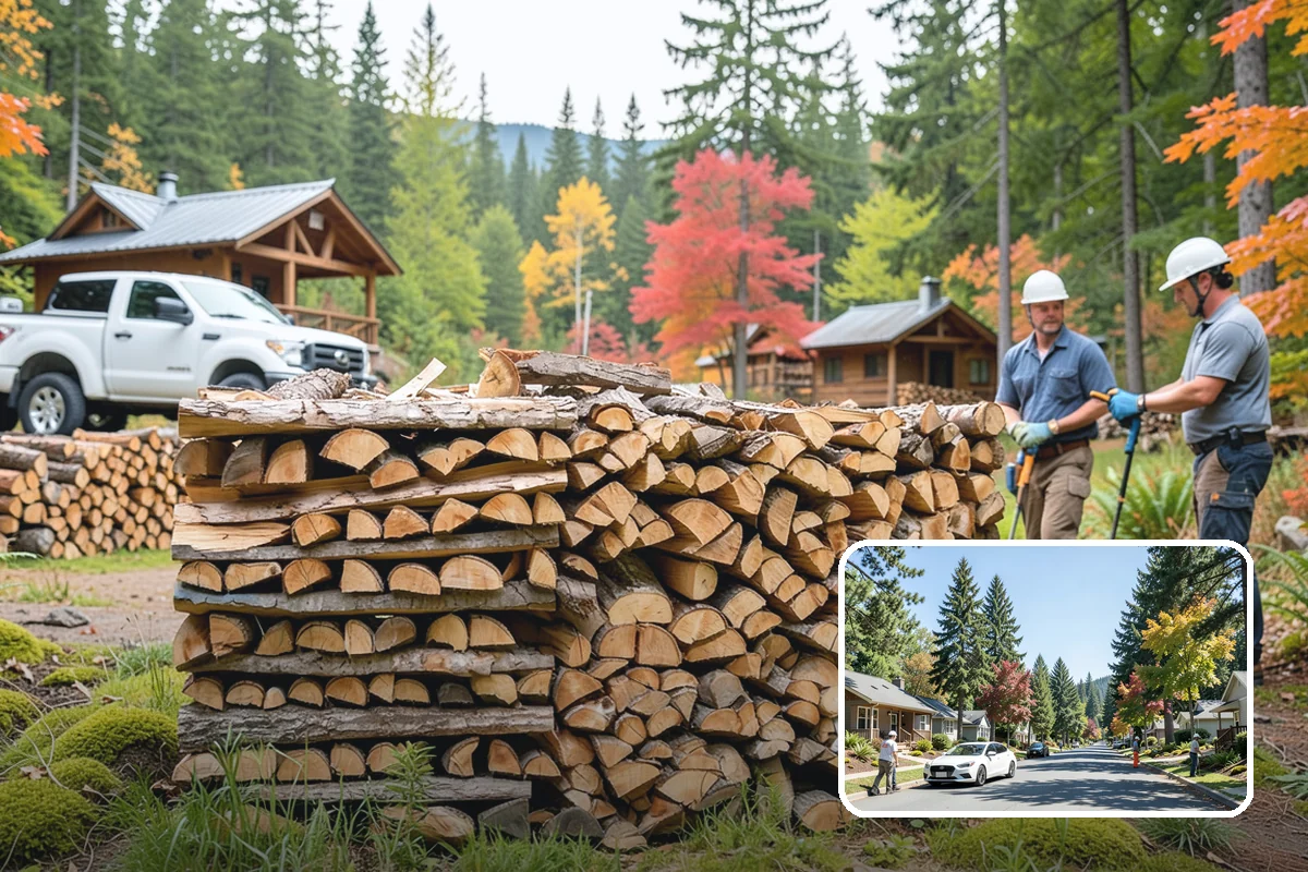 Fishing Lodge Firewood in Orting, Pierce County, WA - Keeps lodge and cabins consistently stocked