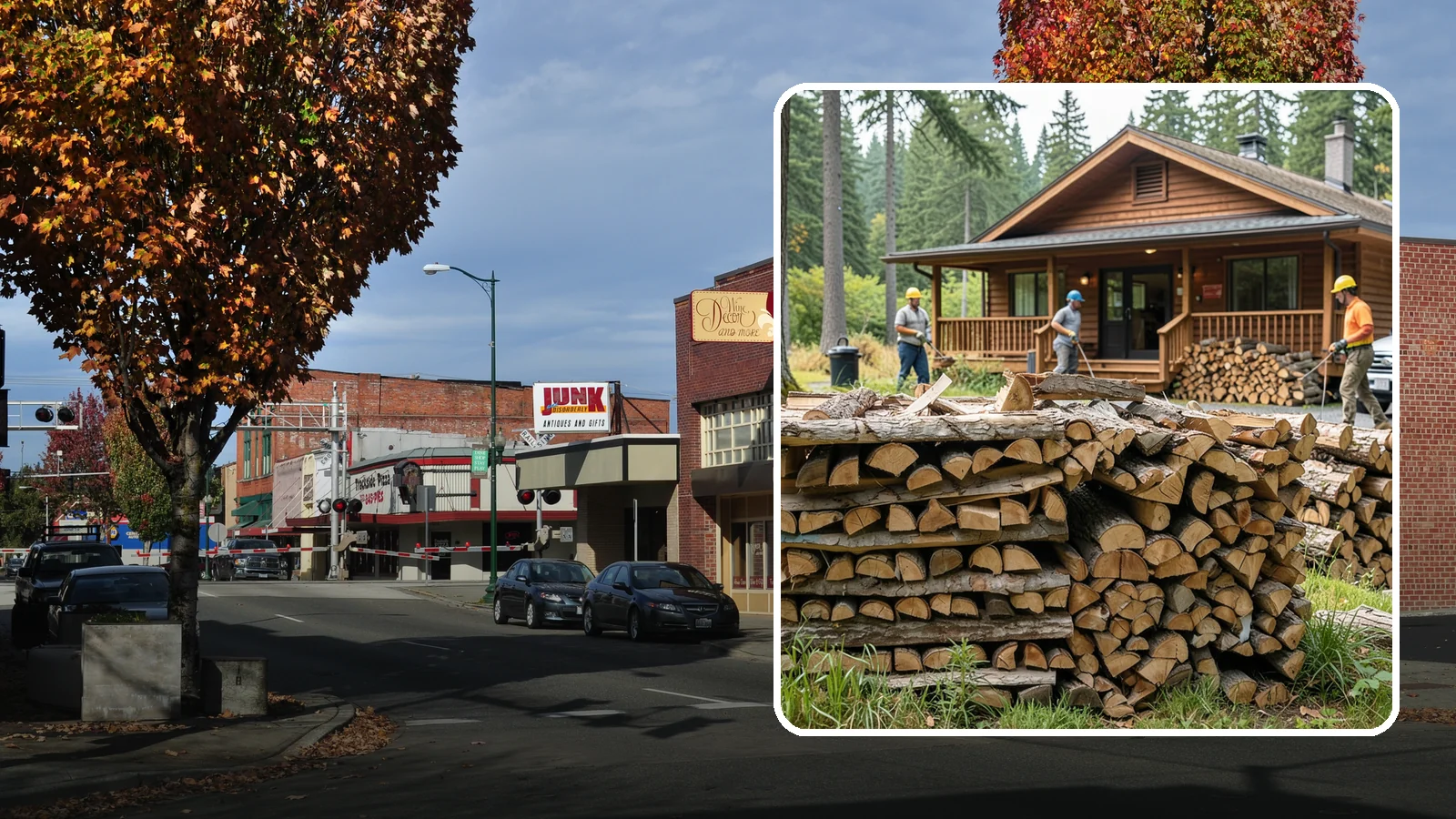 Fishing Lodge Firewood in Puyallup, Pierce County, WA - Reliable firewood supply for fishing lodges and waterfront guest operations.
