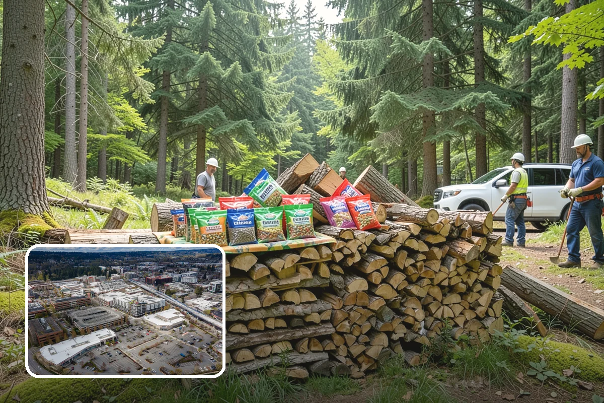 Fishing Lodge Firewood in Redmond, King County, WA - Keeps lodge and cabins consistently stocked