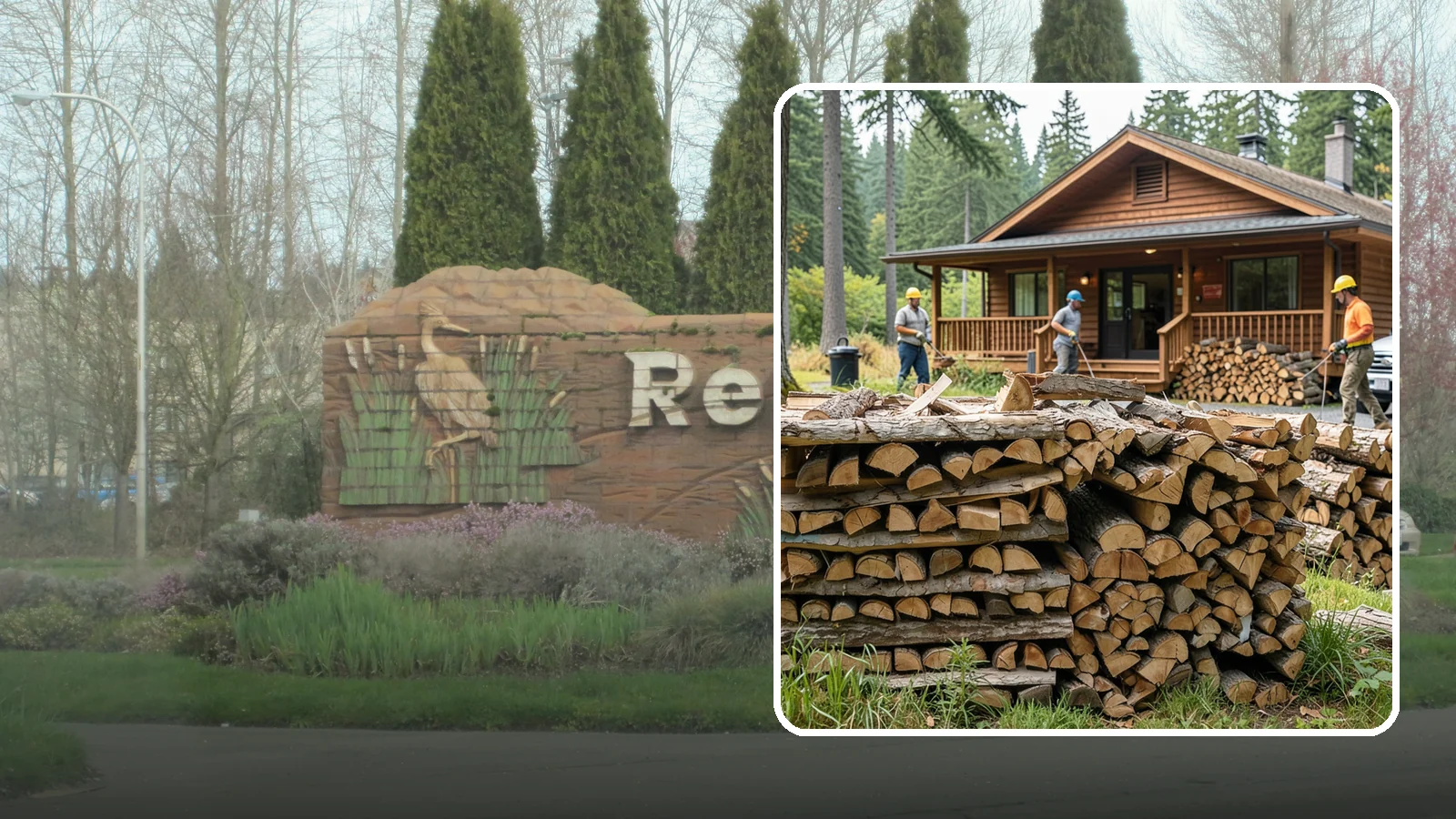 Fishing Lodge Firewood in Renton, King County, WA - Reliable firewood supply for fishing lodges and waterfront guest operations.
