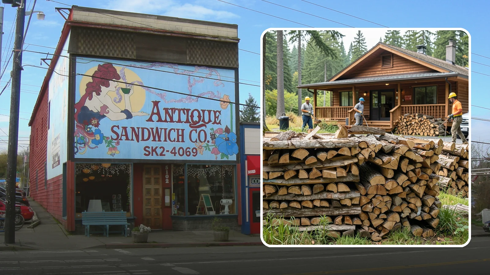Fishing Lodge Firewood in Ruston, Pierce County, WA - Reliable firewood supply for fishing lodges and waterfront guest operations.