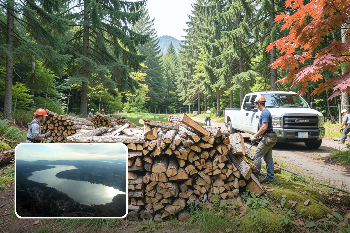 Fishing Lodge Firewood in Sammamish, King County, WA - Keeps lodge and cabins consistently stocked