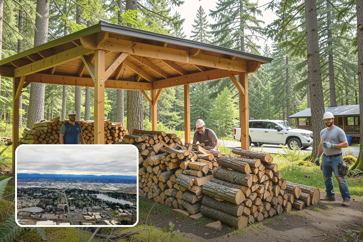 Fishing Lodge Firewood in SeaTac, WA - Keeps lodge and cabins consistently stocked