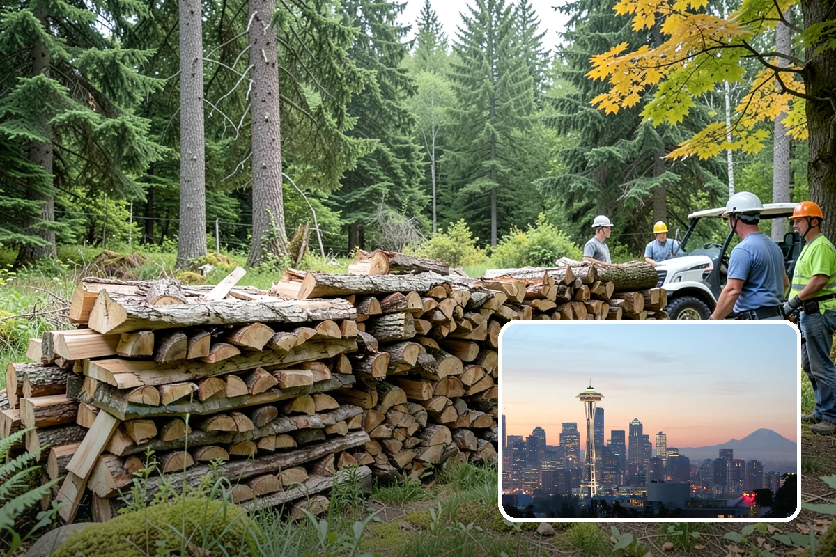 Fishing Lodge Firewood in Seattle, King County, WA - Keeps lodge and cabins consistently stocked