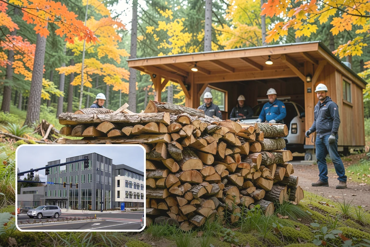 Fishing Lodge Firewood in Shoreline, King County, WA - Keeps lodge and cabins consistently stocked