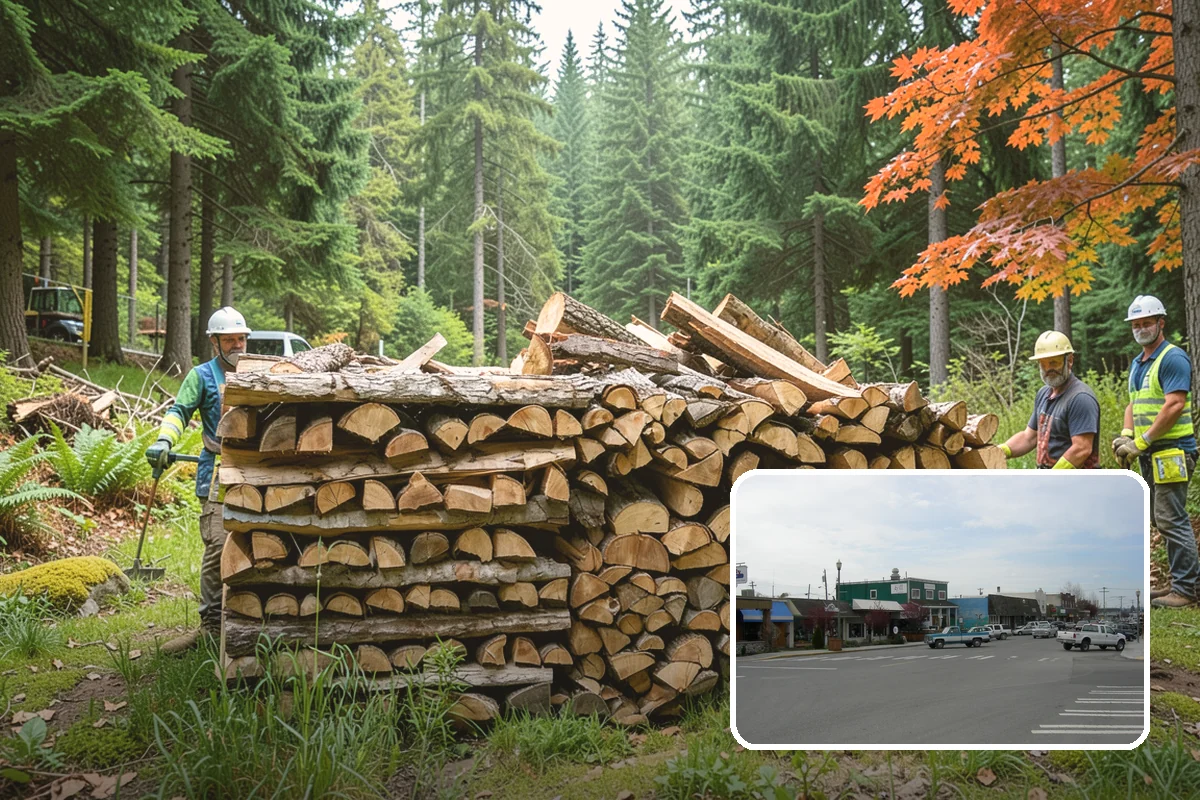 Fishing Lodge Firewood in Stanwood, Snohomish County, WA - Keeps lodge and cabins consistently stocked