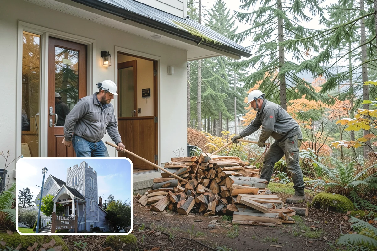 Fishing Lodge Firewood in Steilacoom, Pierce County, WA - Keeps lodge and cabins consistently stocked