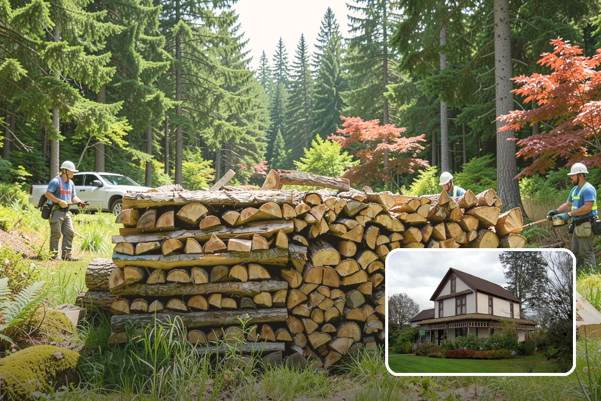 Fishing Lodge Firewood in Sumner, Pierce County, WA - Keeps lodge and cabins consistently stocked