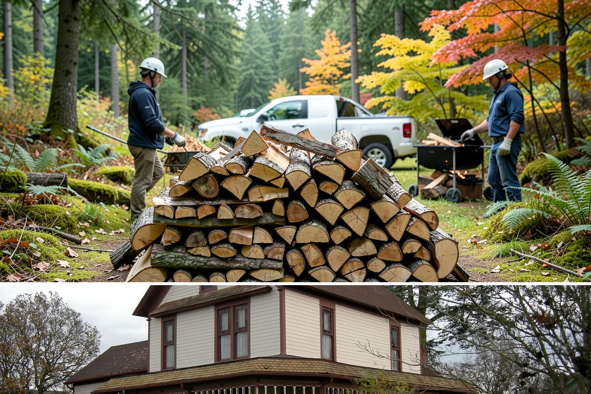 Fishing Lodge Firewood in Sumner, Pierce County, WA - Guest traffic peaks in the fishing season, so establish restocking before your busy months begin.