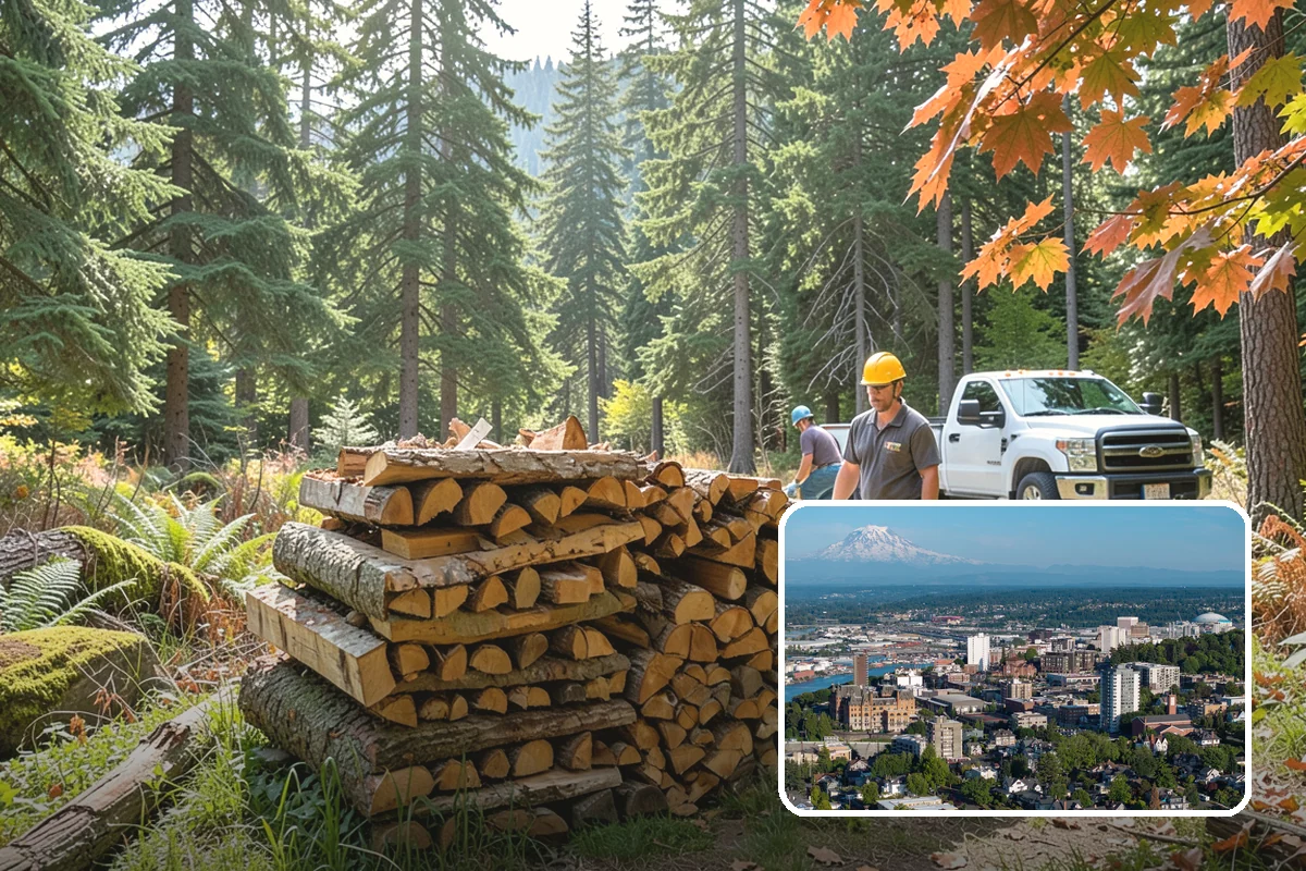 Fishing Lodge Firewood in Tacoma, Pierce County, WA - Keeps lodge and cabins consistently stocked