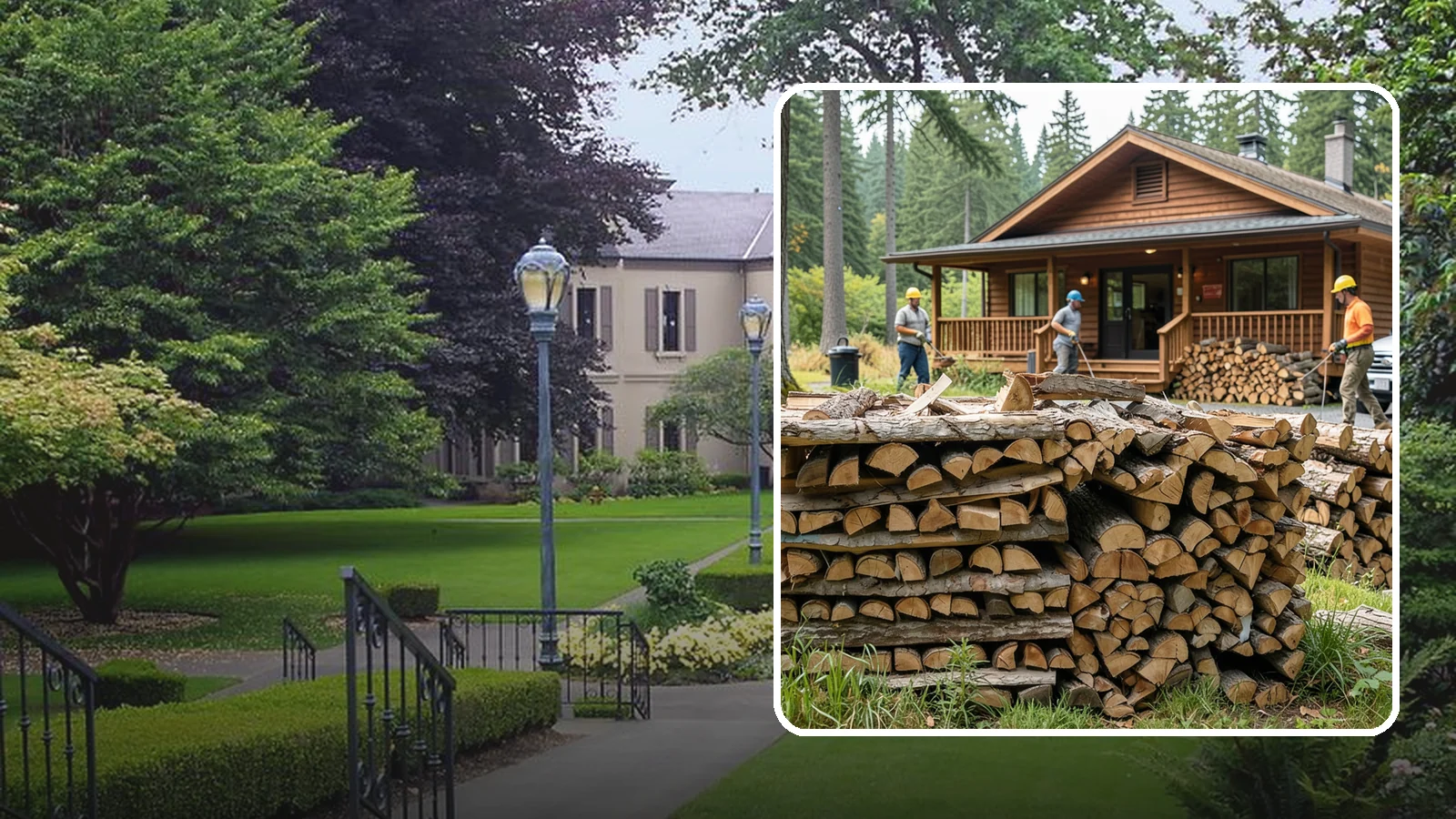 Fishing Lodge Firewood in Woodinville, King County, WA - Reliable firewood supply for fishing lodges and waterfront guest operations.