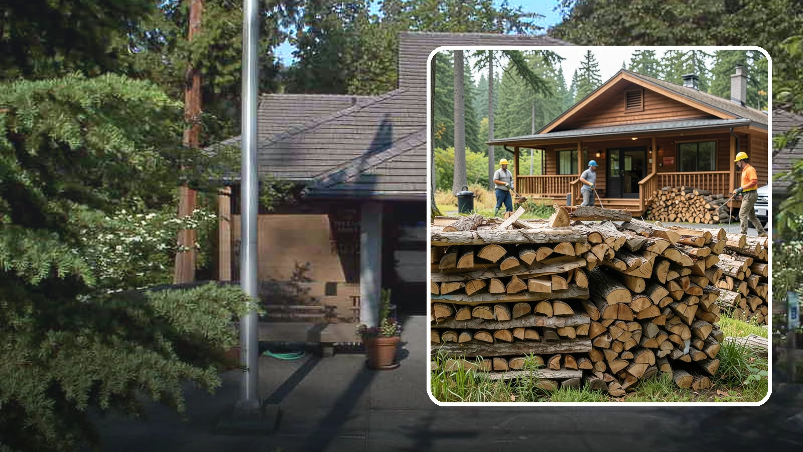 Fishing Lodge Firewood in Yarrow Point, King County, WA - Reliable firewood supply for fishing lodges and waterfront guest operations.