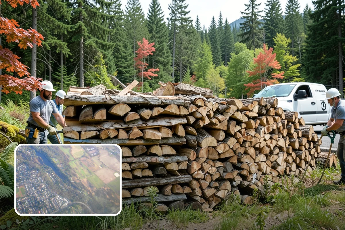 Fresh Cut Firewood in Algona, King County, WA - Lower price point than seasoned stock