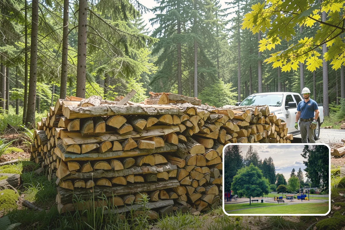 Fresh Cut Firewood in Bonney Lake, Pierce County, WA - Lower price point than seasoned stock