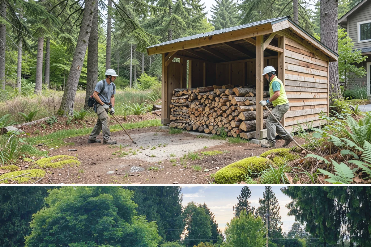 Fresh Cut Firewood in Bonney Lake, Pierce County, WA - Order in late winter or spring so the wood has the full dry season to cure before you burn it.
