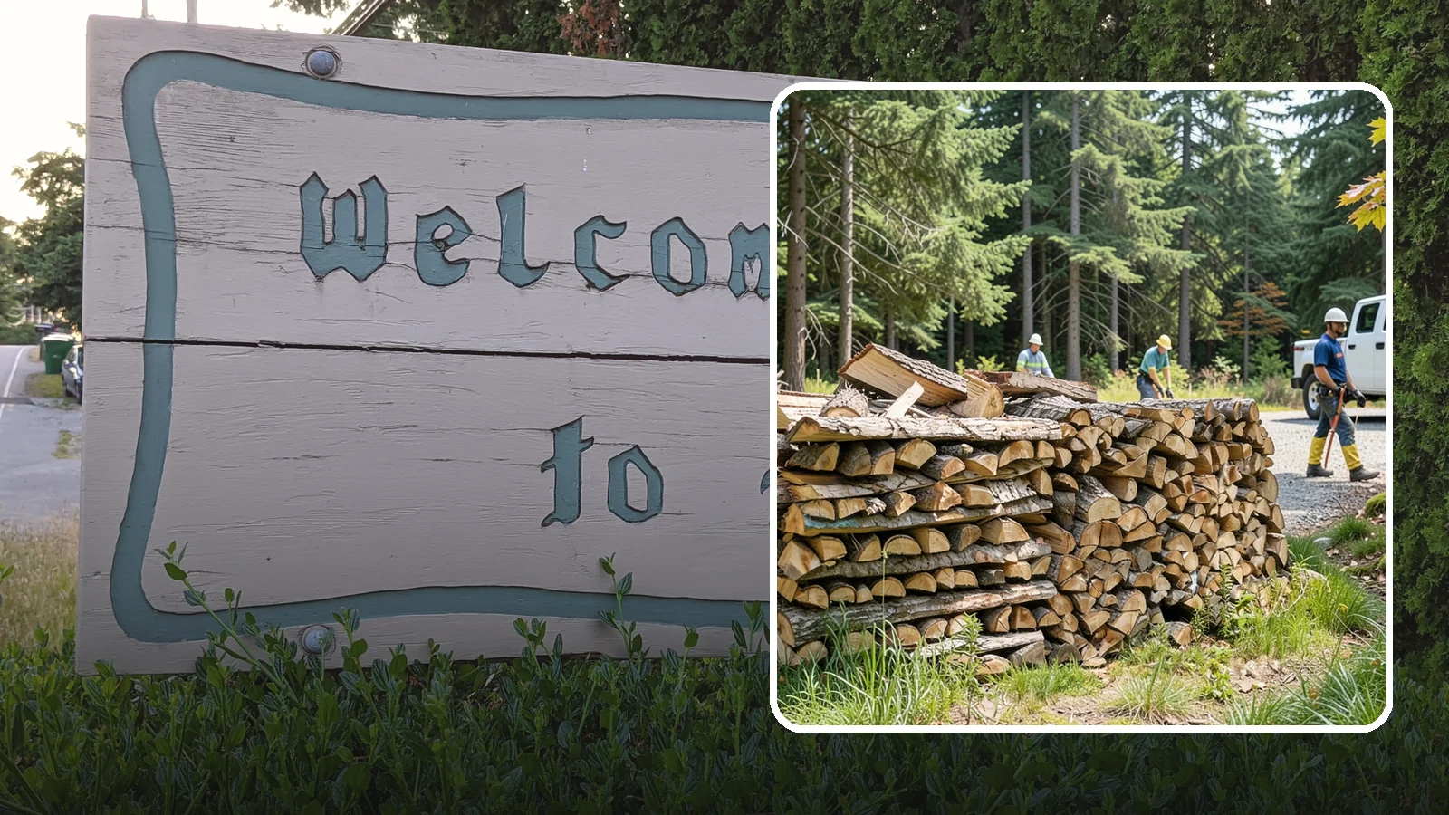 Fresh Cut Firewood in Brier, Snohomish County, WA - Freshly cut firewood delivered ready for you to begin the seasoning process at home.