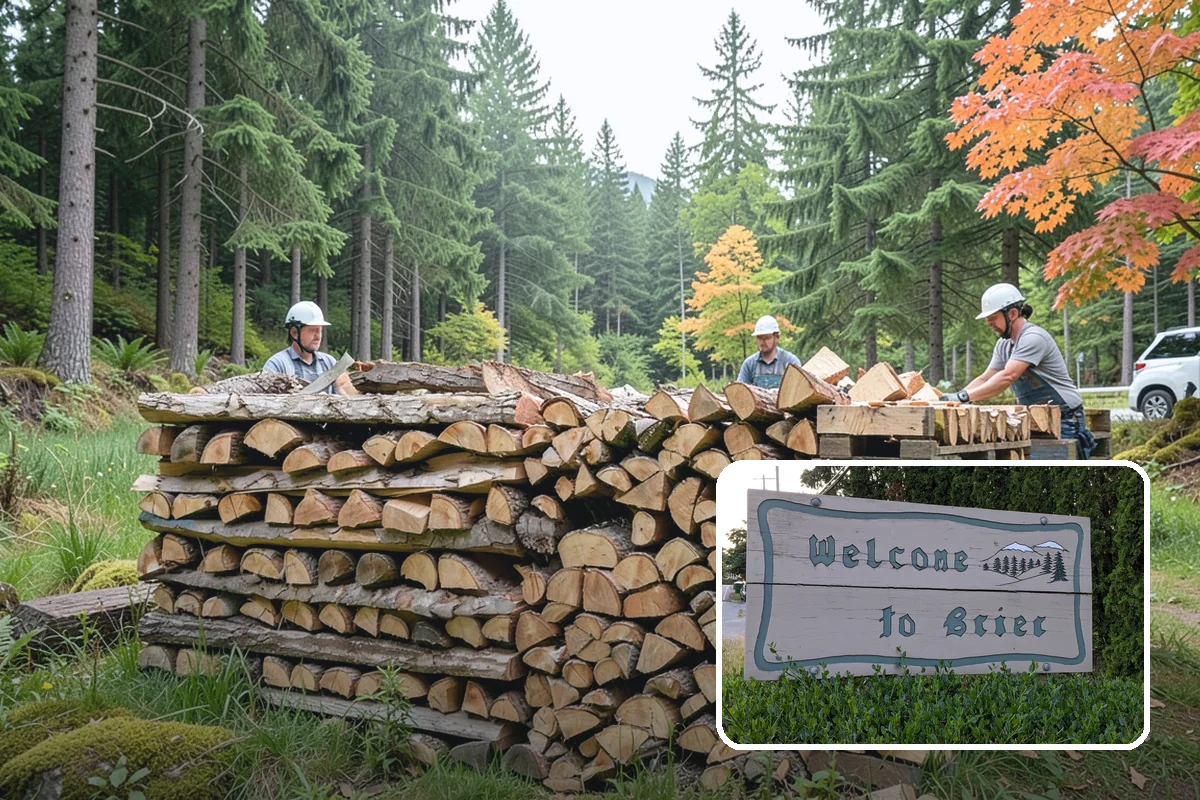 Fresh Cut Firewood in Brier, Snohomish County, WA - Lower price point than seasoned stock