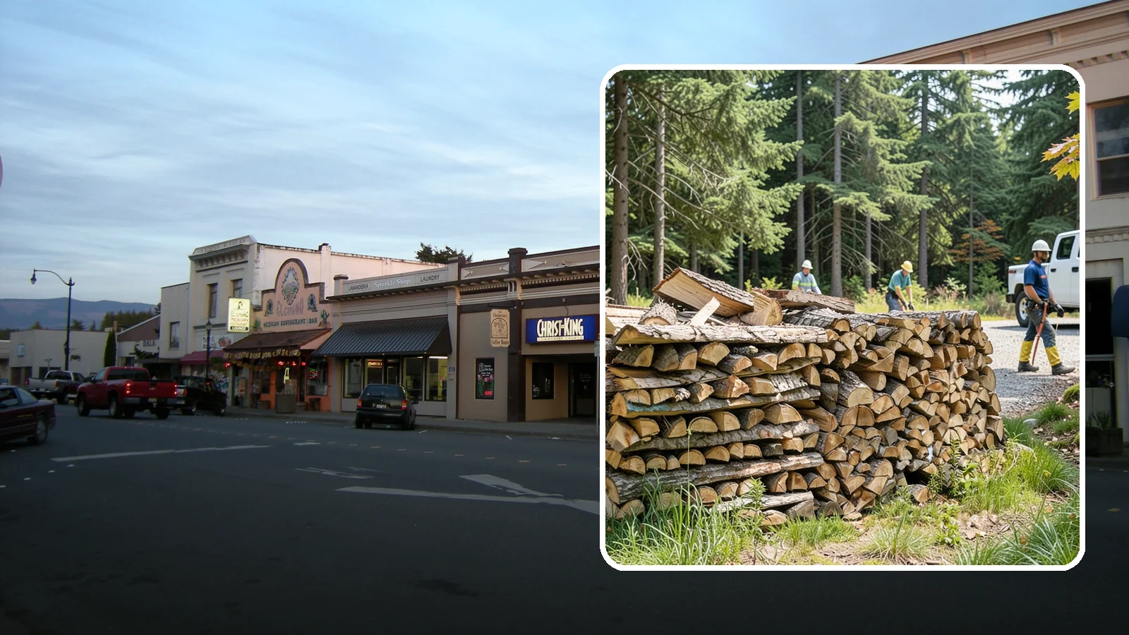 Fresh Cut Firewood in Burlington, Skagit County, WA - Freshly cut firewood delivered ready for you to begin the seasoning process at home.