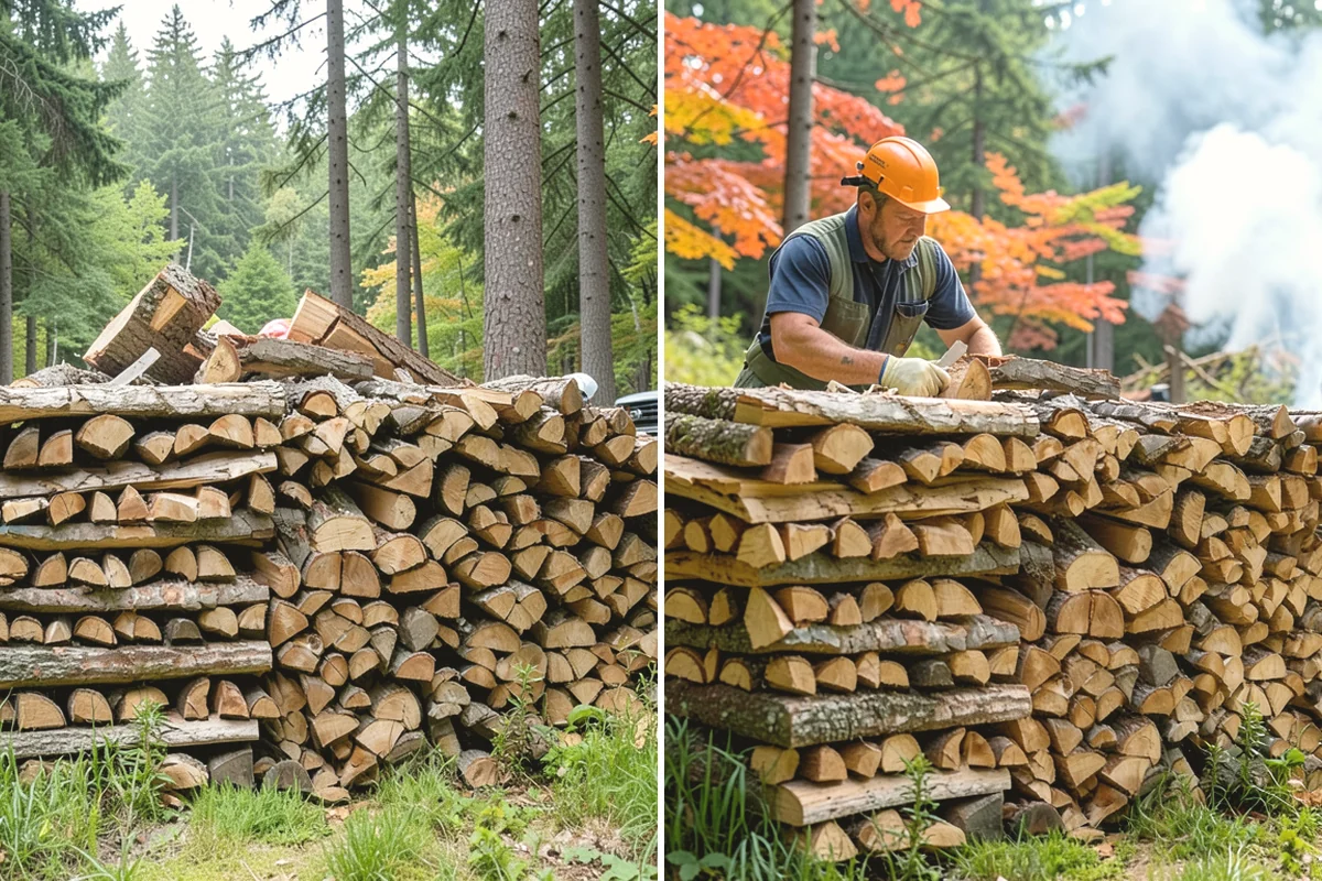 Fresh Cut Firewood in Burlington, Skagit County, WA - Confirm your quantity and preferred split size