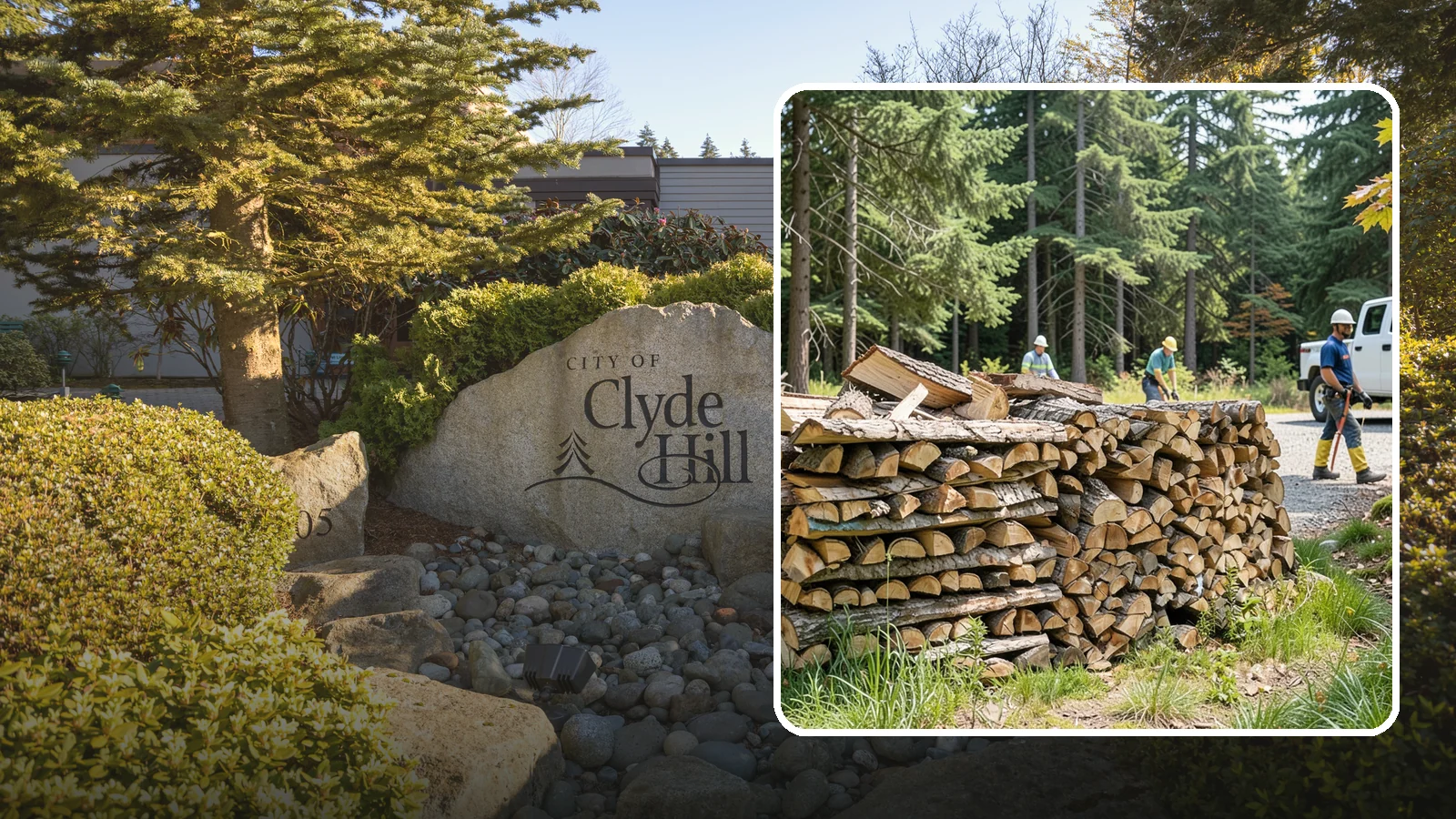 Fresh Cut Firewood in Clyde Hill, King County, WA - Freshly cut firewood delivered ready for you to begin the seasoning process at home.