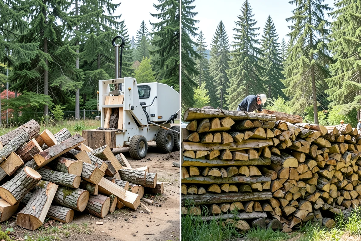 Fresh Cut Firewood in Clyde Hill, King County, WA - Confirm your quantity and preferred split size