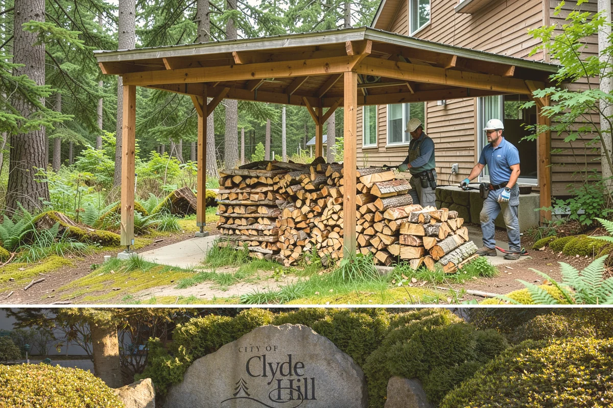 Fresh Cut Firewood in Clyde Hill, King County, WA - Order in late winter or spring so the wood has the full dry season to cure before you burn it.