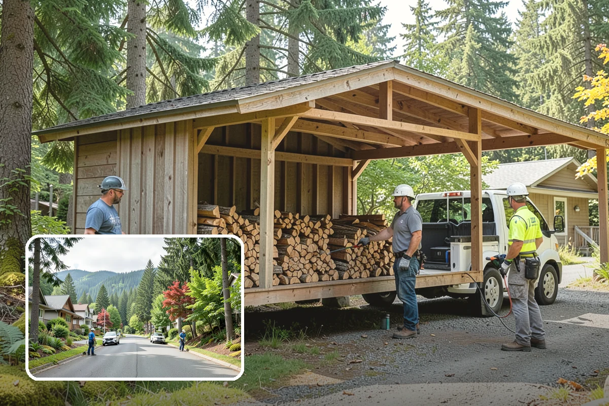 Fresh Cut Firewood in Darrington, WA - Lower price point than seasoned stock