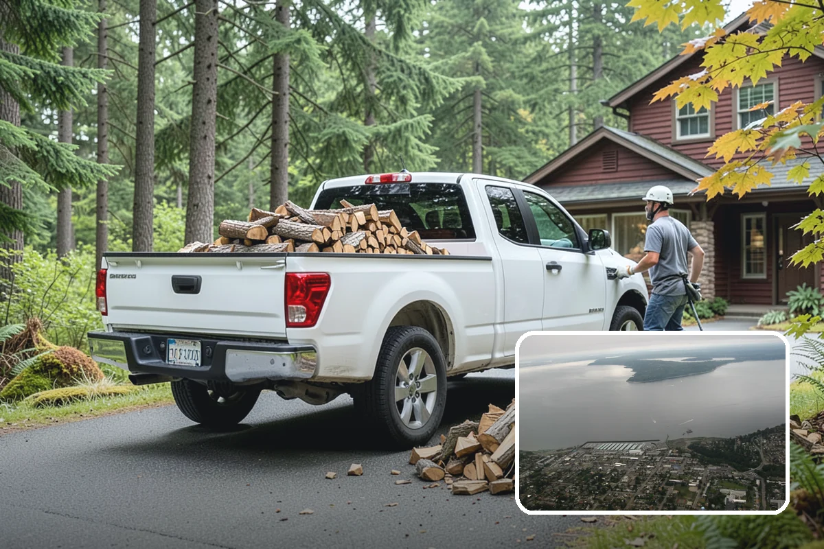Fresh Cut Firewood in Des Moines, King County, WA - Lower price point than seasoned stock