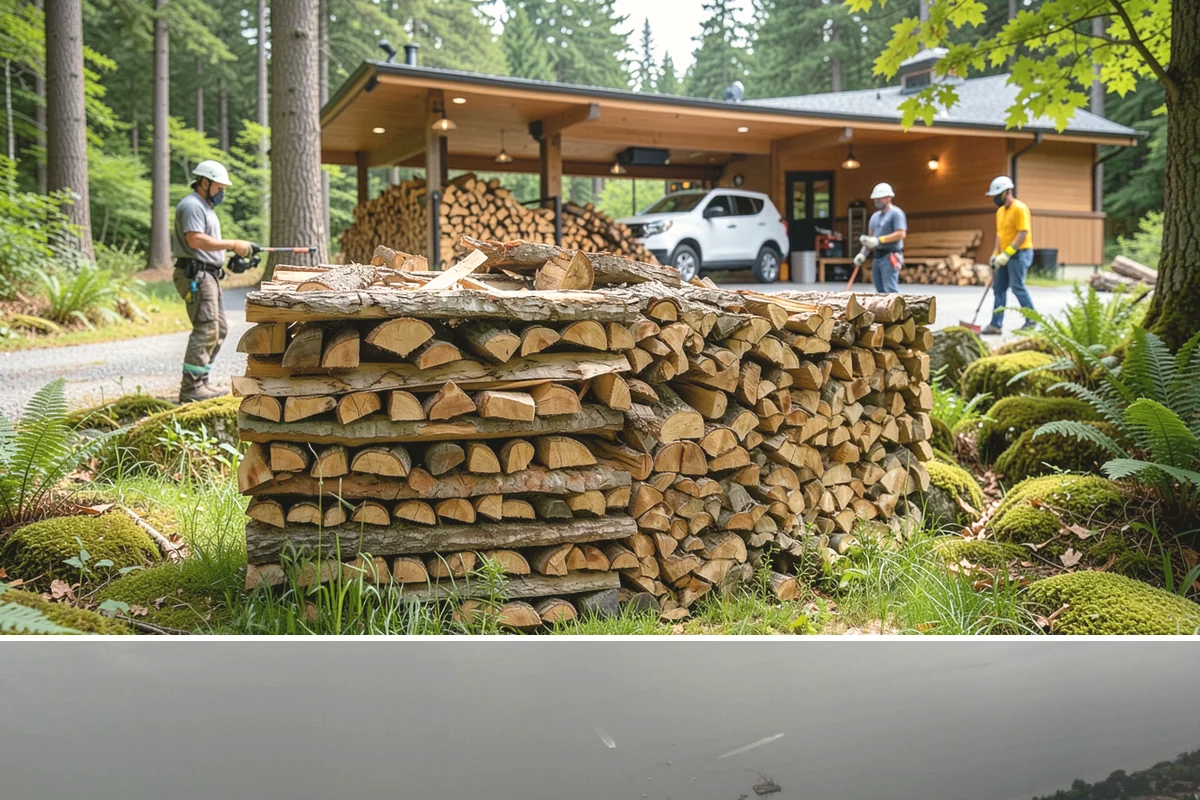 Fresh Cut Firewood in Des Moines, King County, WA - Order in late winter or spring so the wood has the full dry season to cure before you burn it.