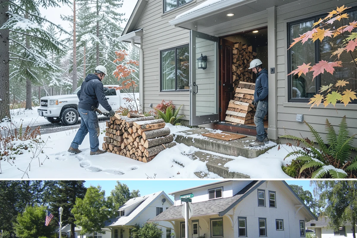 Fresh Cut Firewood in DuPont, Pierce County, WA - Order in late winter or spring so the wood has the full dry season to cure before you burn it.