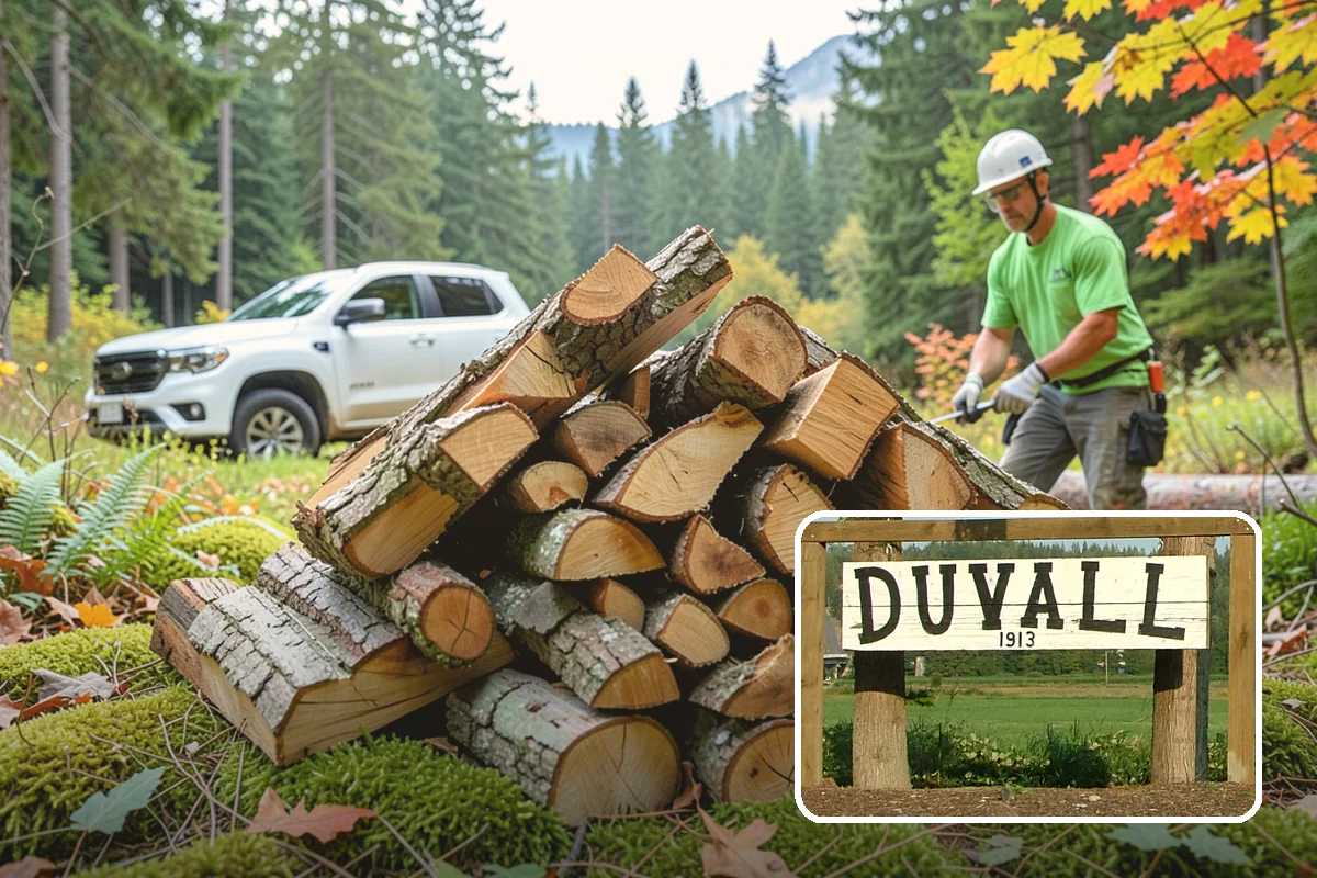 Fresh Cut Firewood in Duvall, King County, WA - Lower price point than seasoned stock