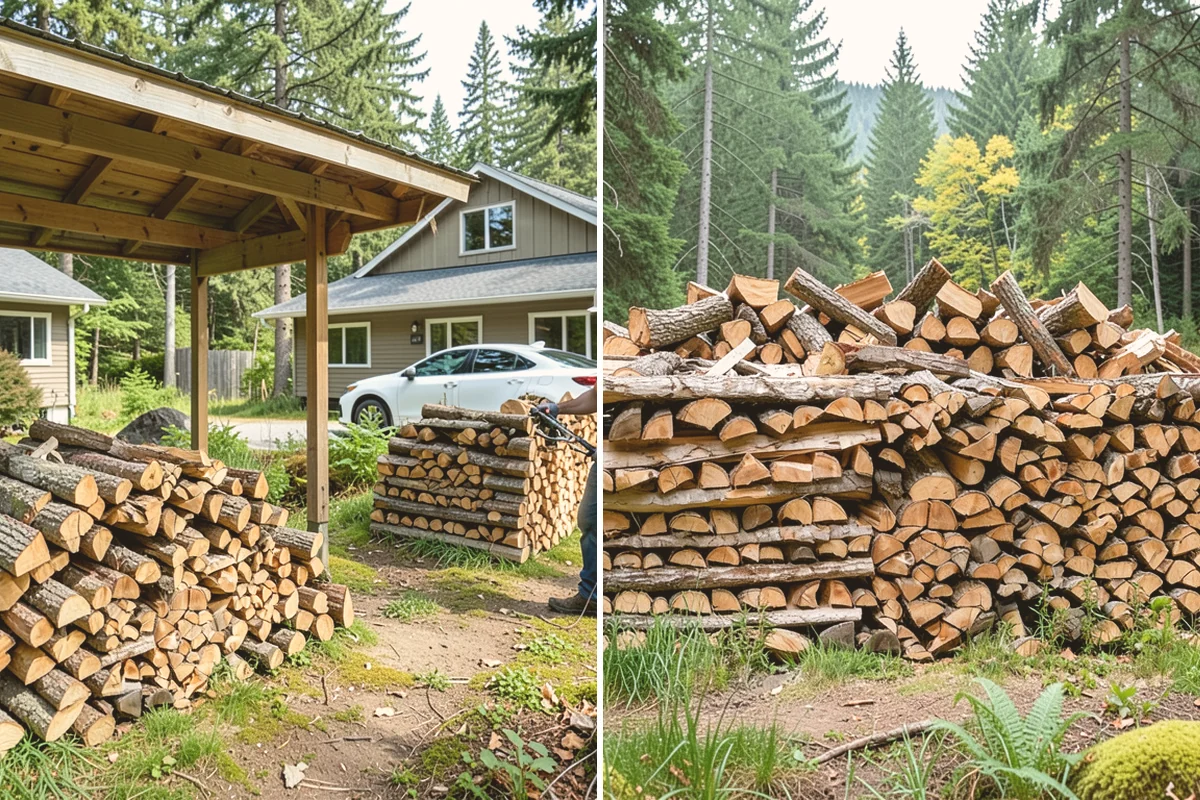 Fresh Cut Firewood in Eatonville, Pierce County, WA - Confirm your quantity and preferred split size