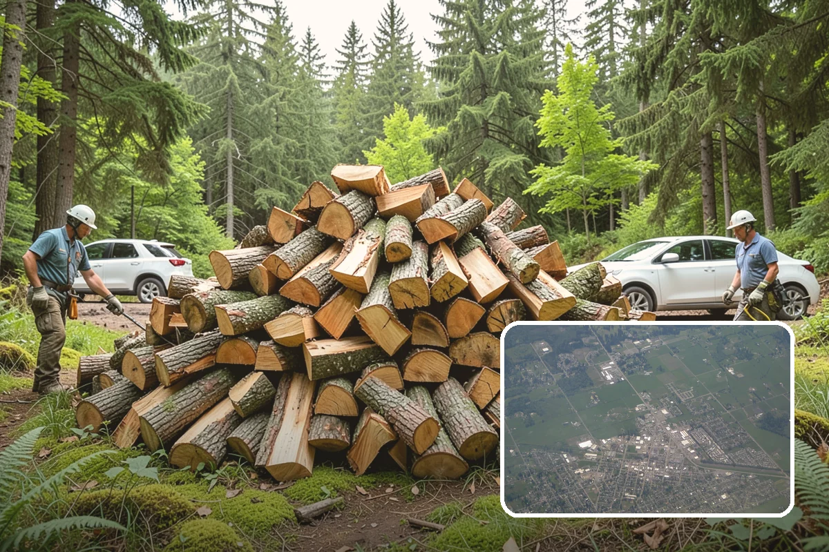 Fresh Cut Firewood in Enumclaw, King County, WA - Lower price point than seasoned stock