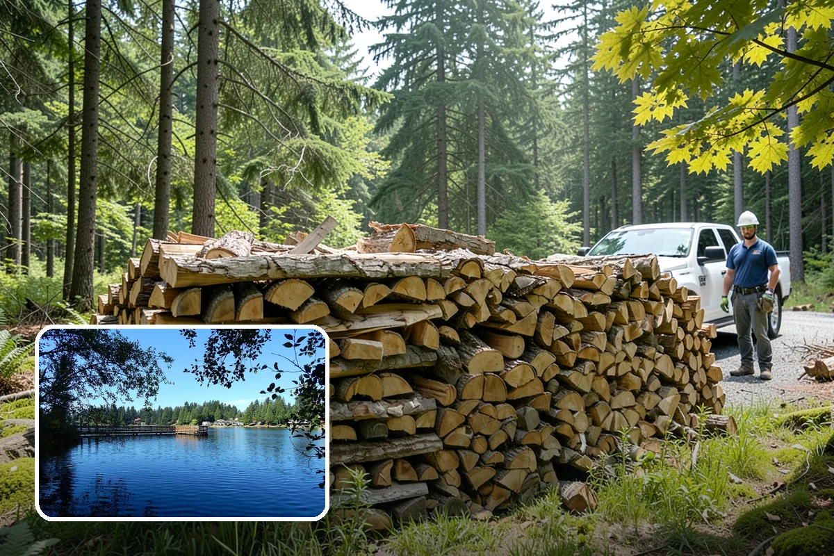 Fresh Cut Firewood in Federal Way, King County, WA - Lower price point than seasoned stock