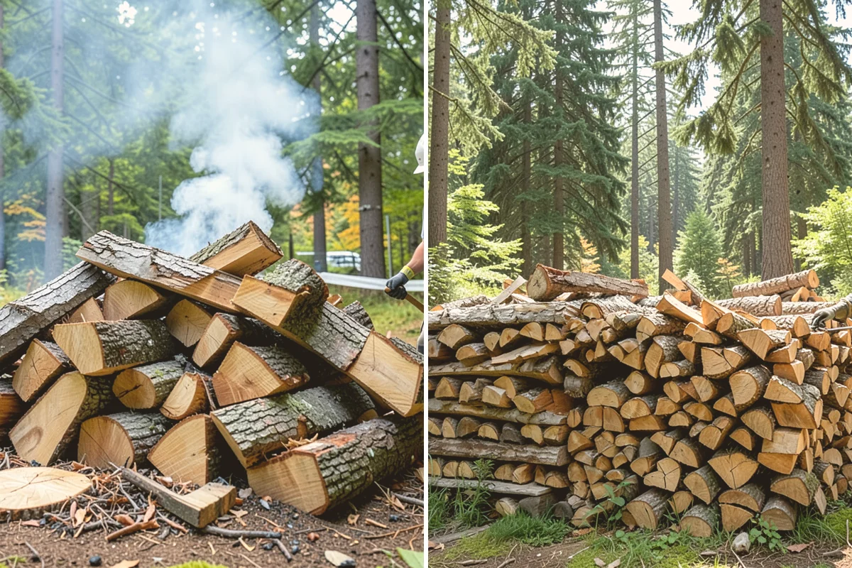 Fresh Cut Firewood in Fife, Pierce County, WA - Confirm your quantity and preferred split size