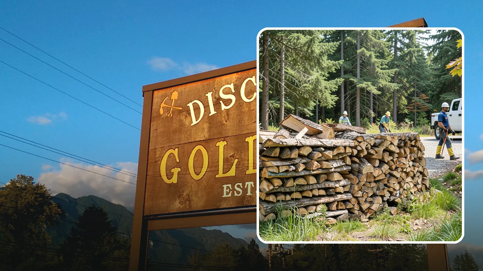Fresh Cut Firewood in Gold Bar, Snohomish County, WA - Freshly cut firewood delivered ready for you to begin the seasoning process at home.