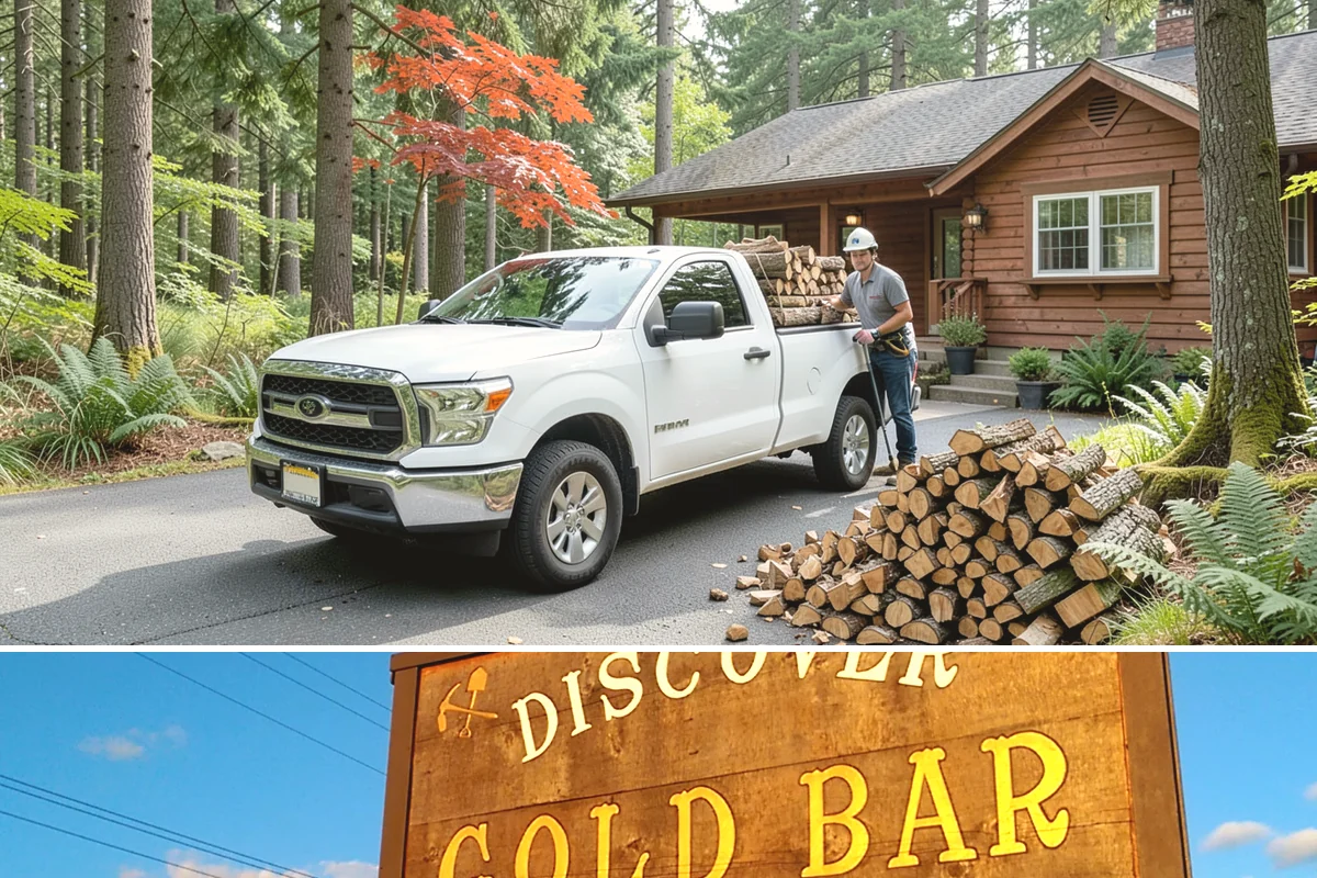 Fresh Cut Firewood in Gold Bar, Snohomish County, WA - Order in late winter or spring so the wood has the full dry season to cure before you burn it.